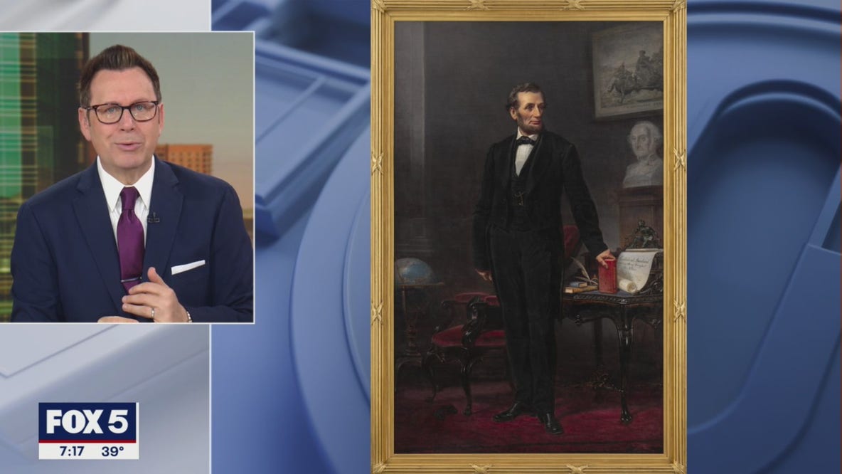 Historic Abraham Lincoln painting on display at National Portrait Gallery